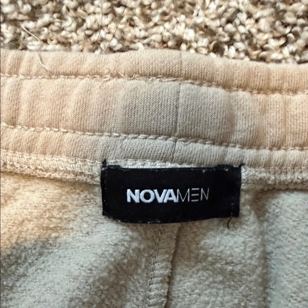 🌿 Fashion Nova Tan Athletic Shorts for Men
